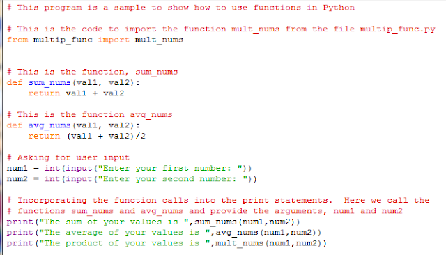 Python Advanced #2 - Functions