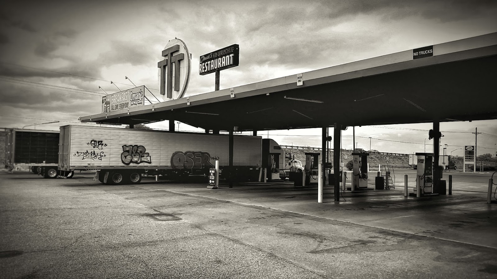 T a truck stop near me