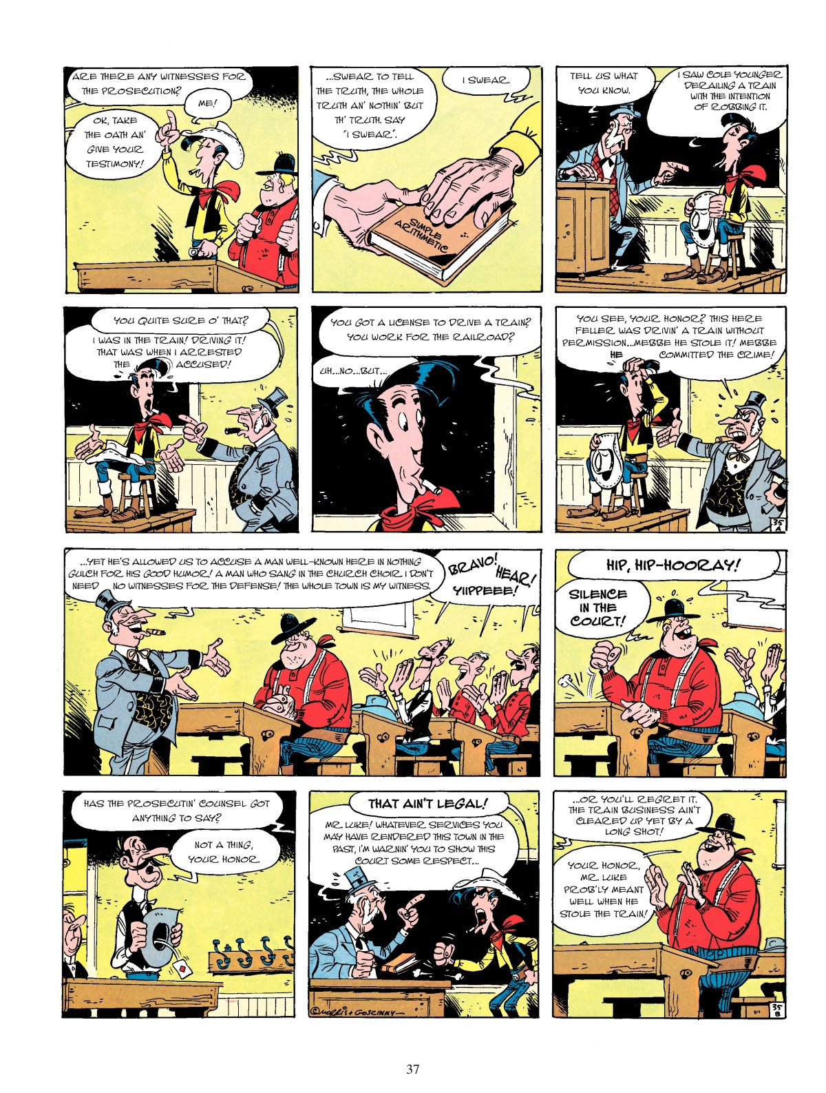 Read online A Lucky Luke Adventure comic -  Issue #4 - 39
