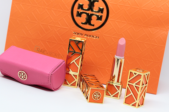 the raeviewer - a premier blog for skin care and cosmetics from an  esthetician's point of view: Tory Burch Lip Colors in Call Me, Ramble on  Rose, and Pas du Tout Review,