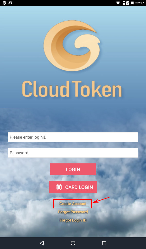 Cloud Token регистрация в Cloud Token 2