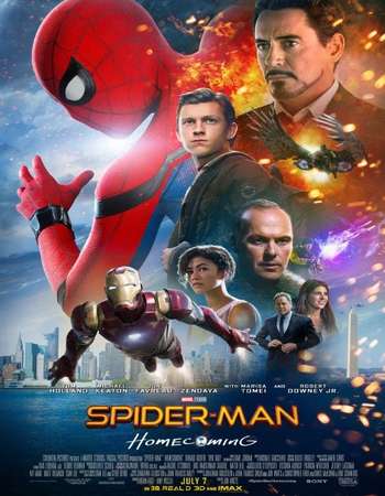 Spider-Man Homecoming 2017 Hindi Dubbed 700MB Pre-DVDRip x264