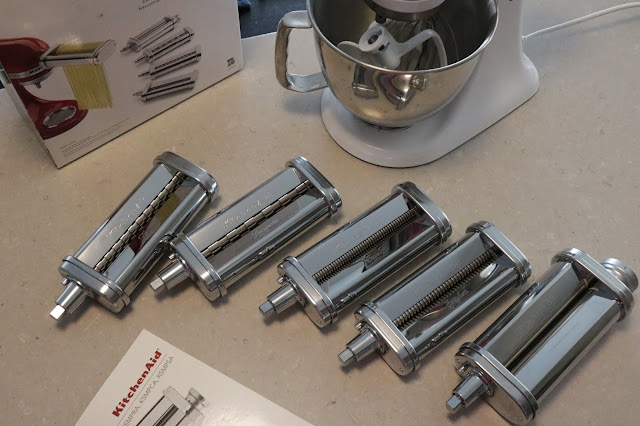 kitchenaid deluxe pasta set review