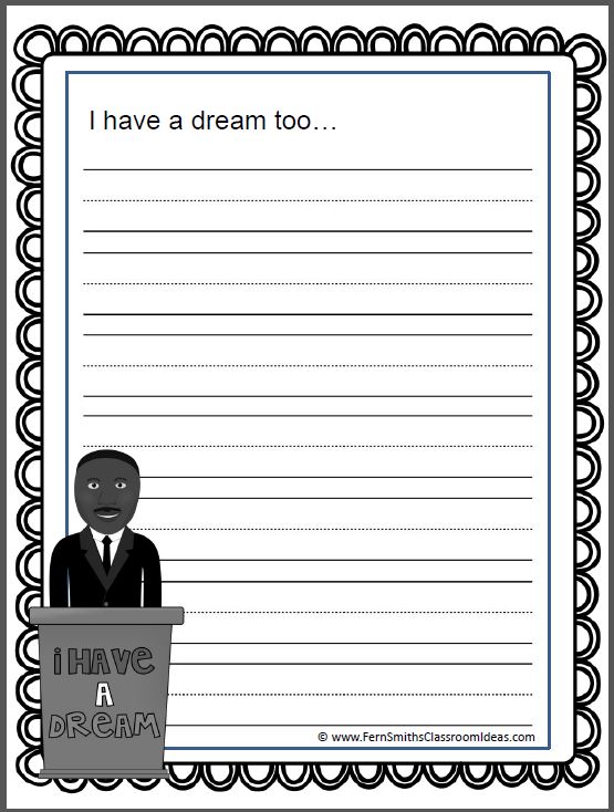Free Martin Luther King, Jr. Day Color for Fun Freebie! - Owl-ways Be ...