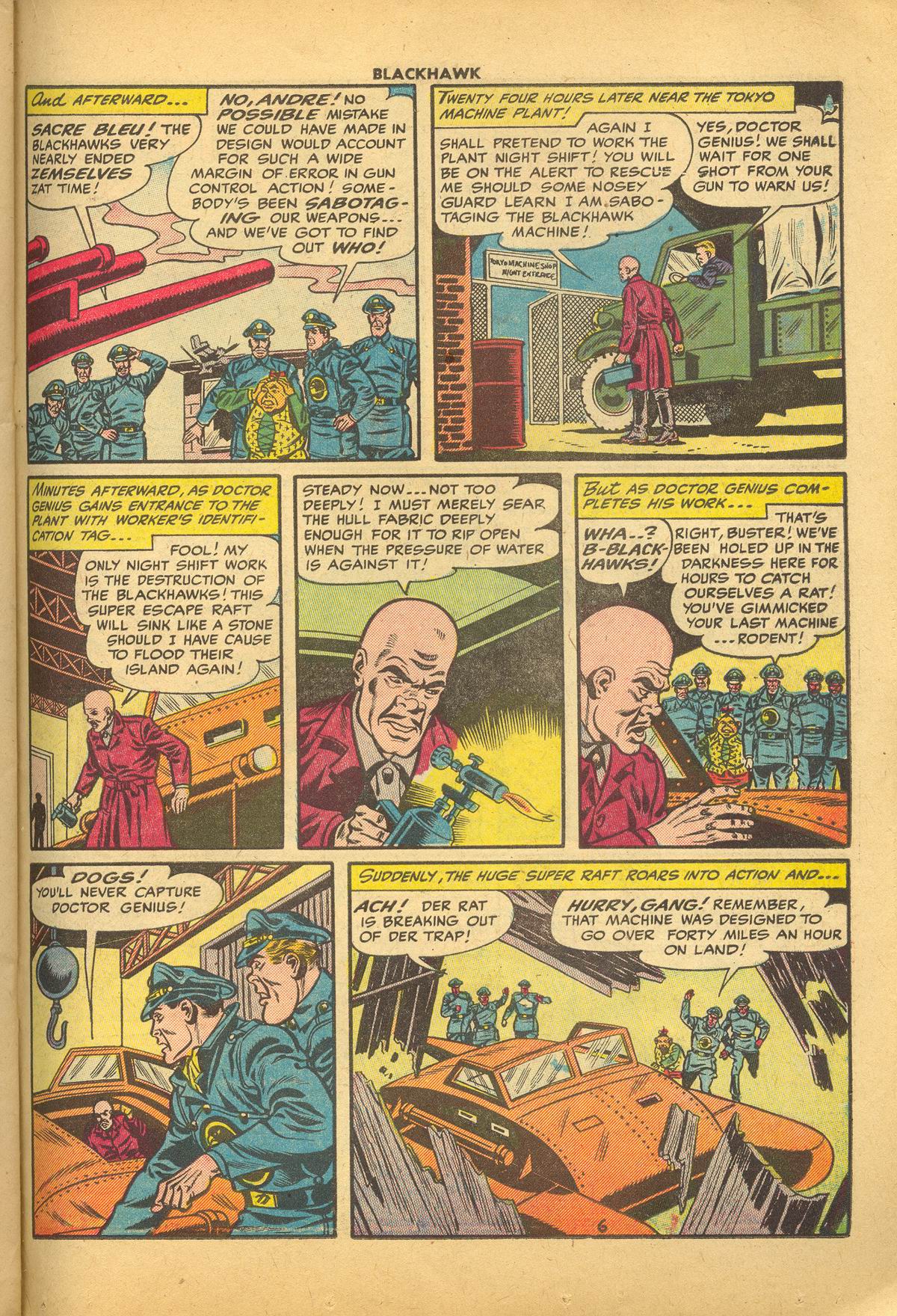 Read online Blackhawk (1957) comic -  Issue #84 - 23