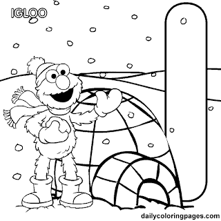 Elmo Coloring Pages Printable