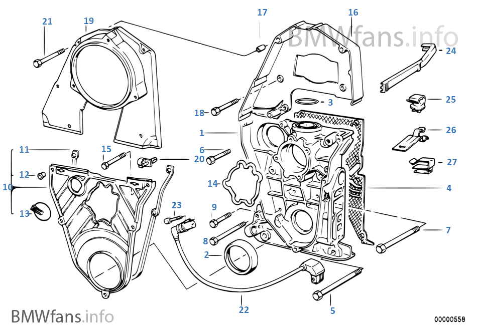 BMW E36 SOLUTION CARA MENGGATI TIMING BELT BMW M40