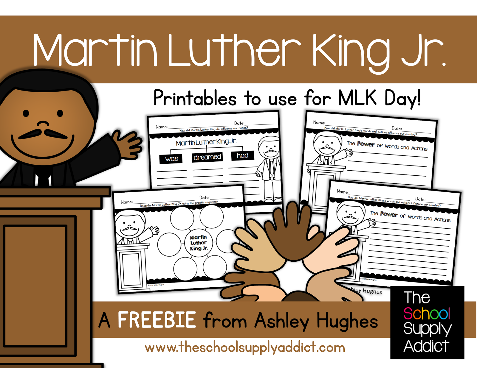 Blog Hoppin': Martin Luther King Jr. FREEBIE!