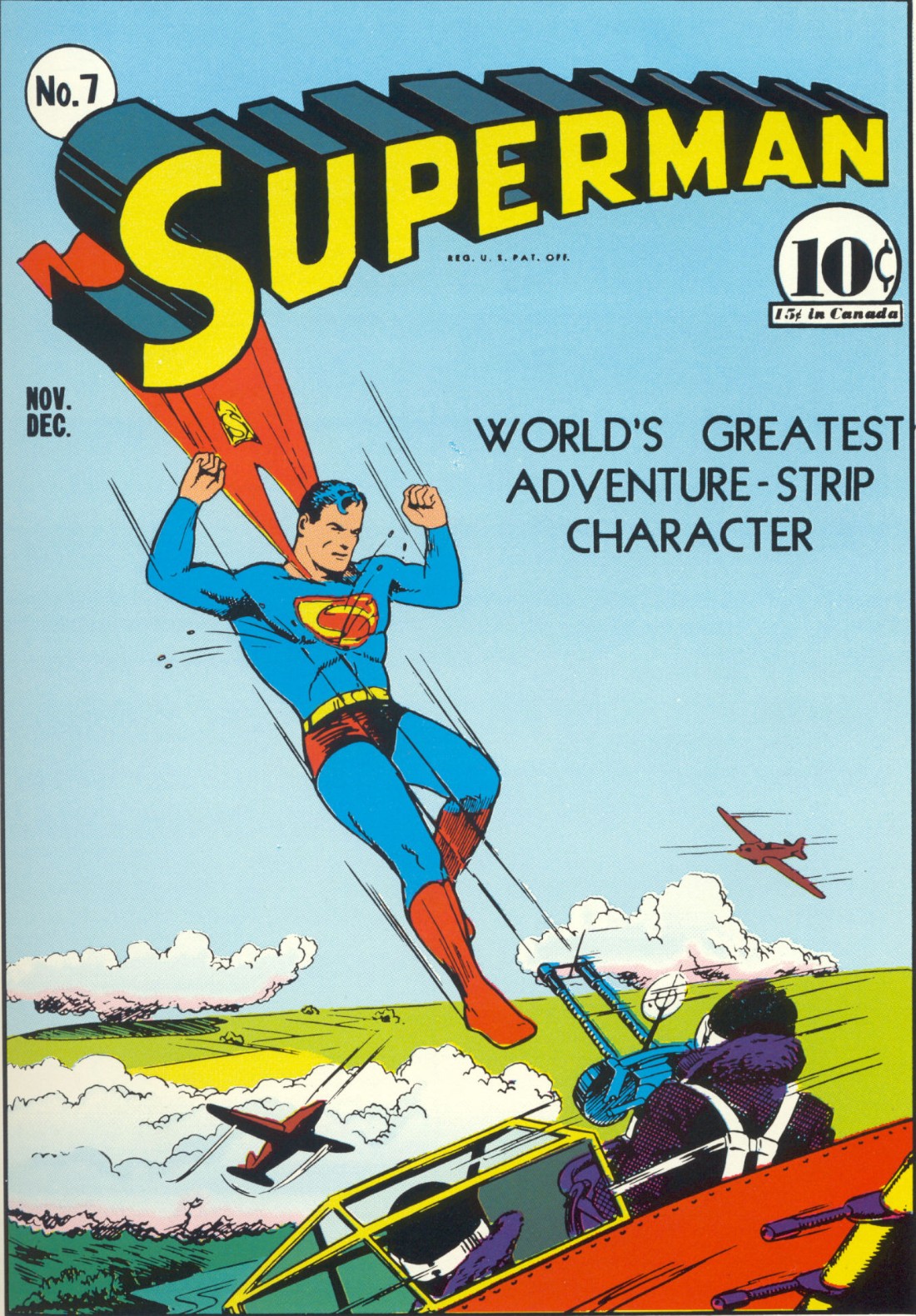 Read online Superman (1939) comic -  Issue #7 - 1