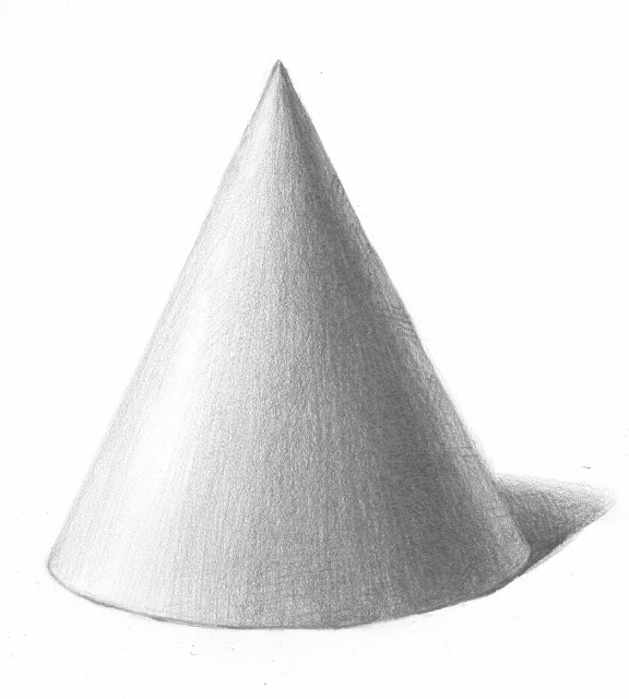 NAMIL ART [drawing step by step] Drawing Cone Basic Pencil drawing