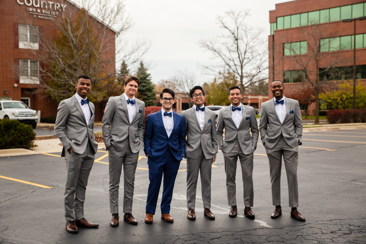 The Groom and His Crew.