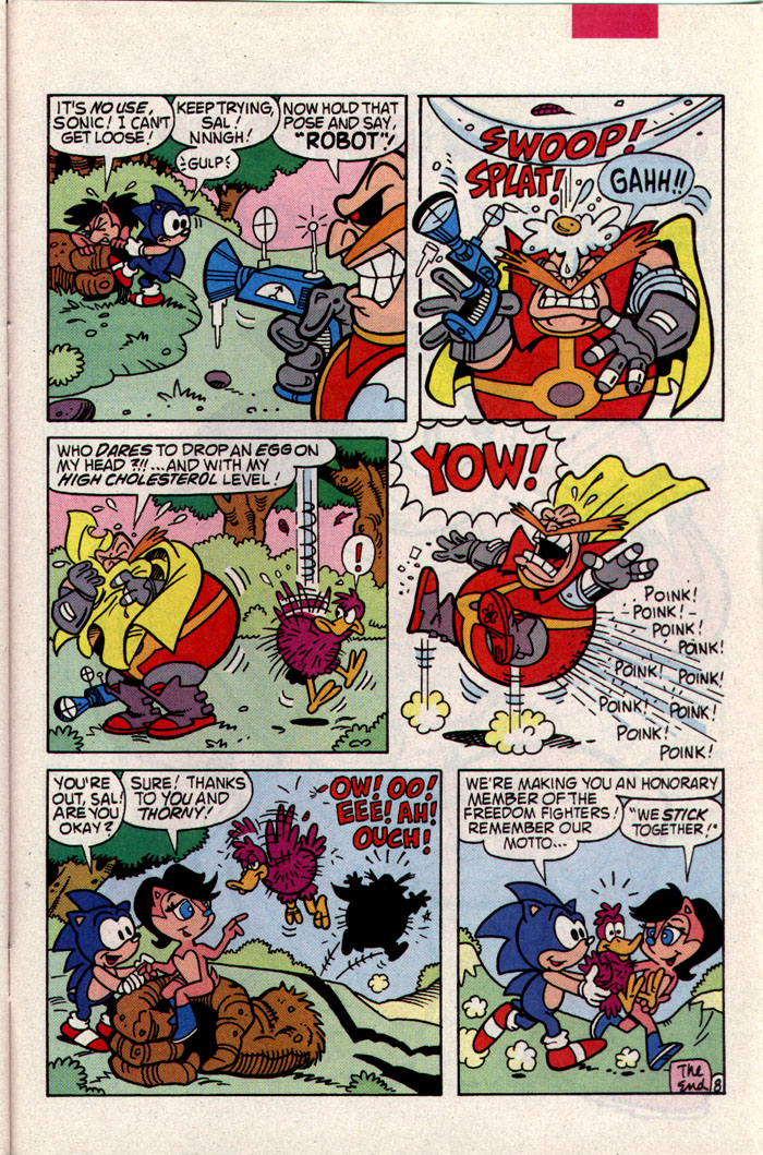 Read online Sonic The Hedgehog comic -  Issue #9 - 22