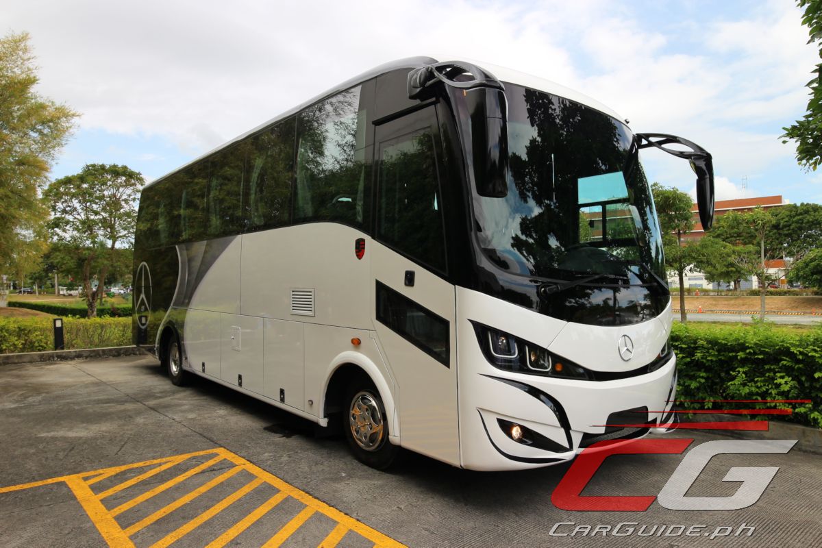 MercedesBenz OF 917 is "RightSized" 32Seater Bus CarGuide.PH