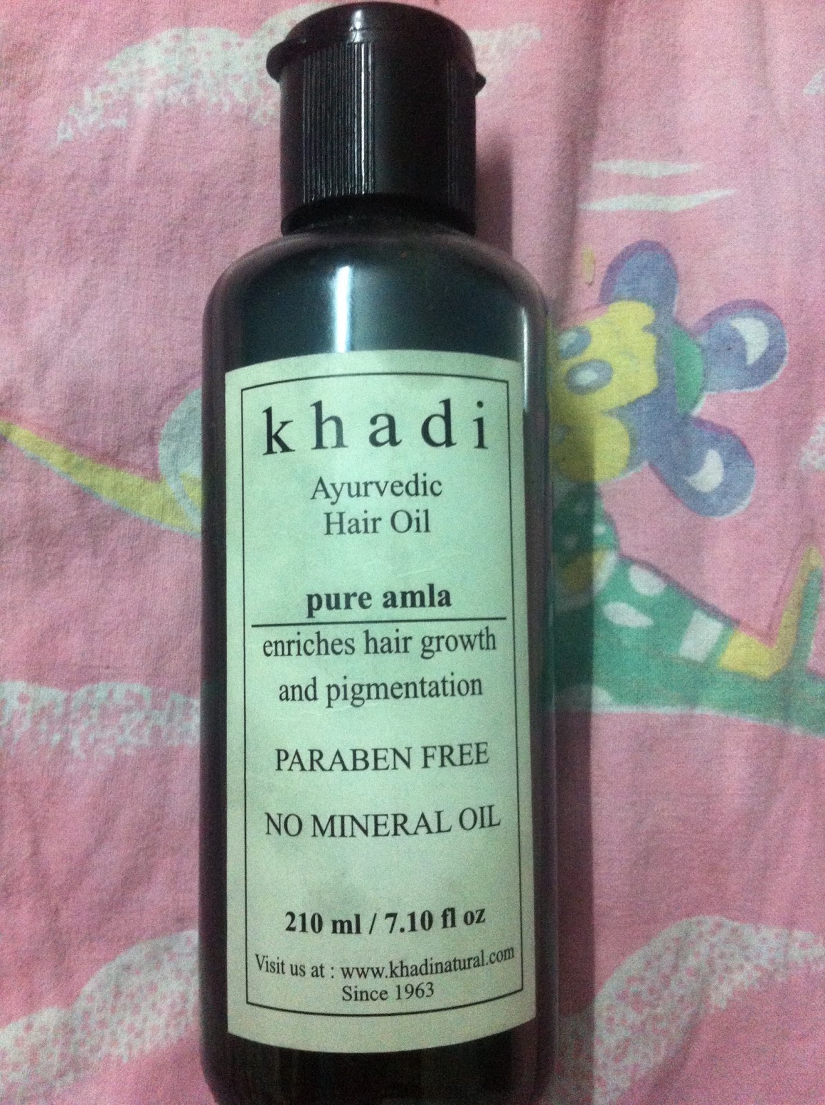 Health Fitness and Beauty (HFB) Khadi Pure amla Ayurvedic Hair Oil