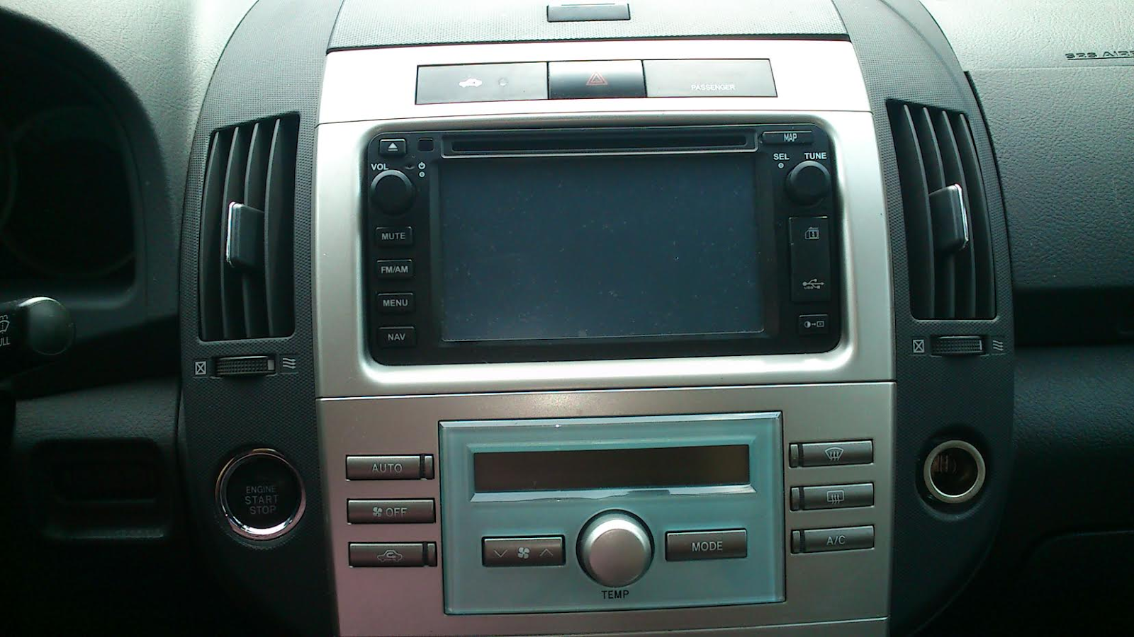 Как снять магнитолу тойота версо