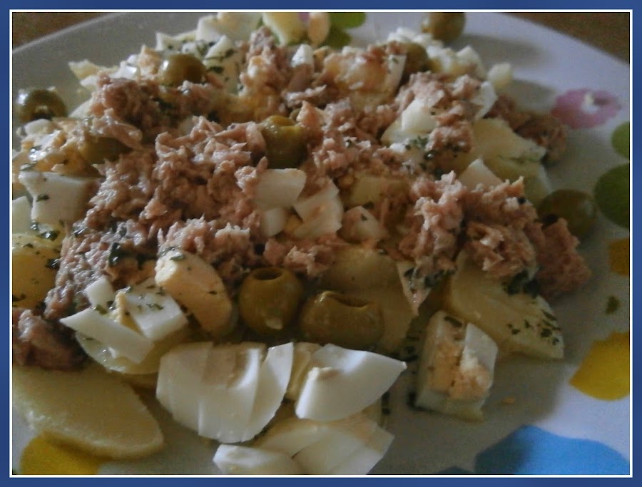 PREPARACION DE PATATAS ALIÑAS