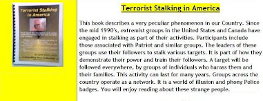 Gang-stalking ALWAYS is STATE TERRORISM! Independent gangs CANNOT exist!