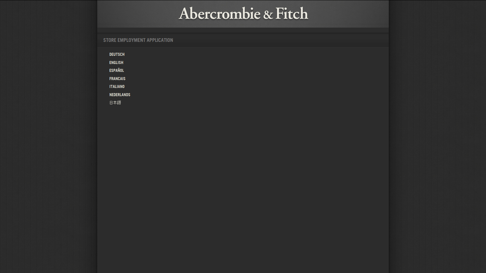 The Sitch on Fitch Careers Sites for Abercrombie & Fitch and Hollister