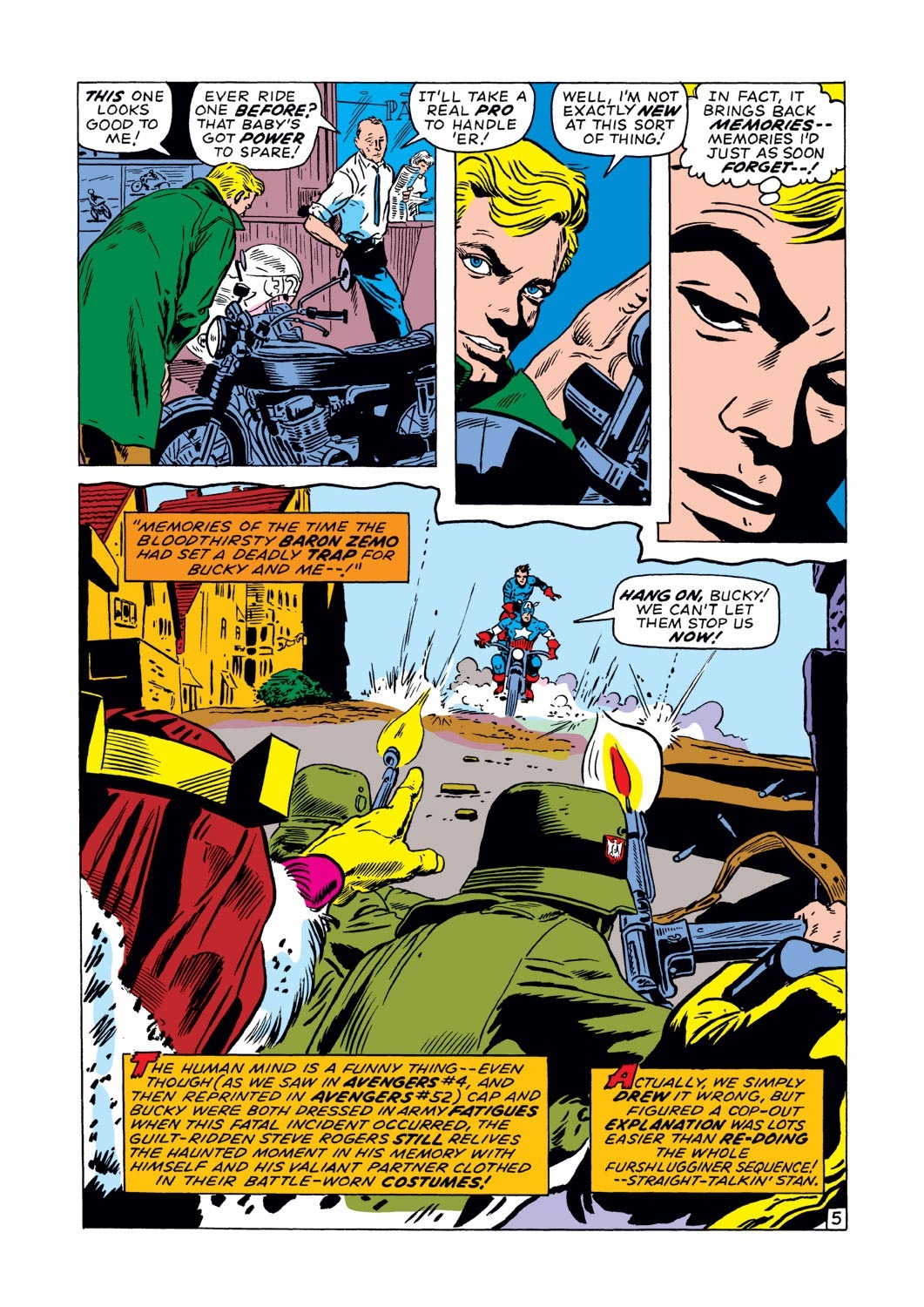 Read online Captain America (1968) comic -  Issue #128 - 6