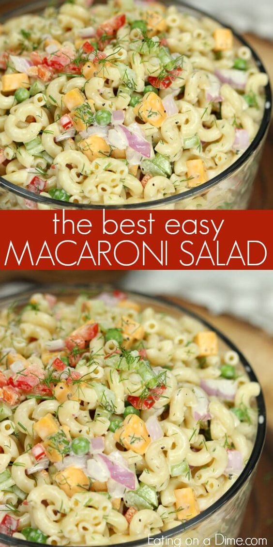 simple macaroni salad simple macaroni salad