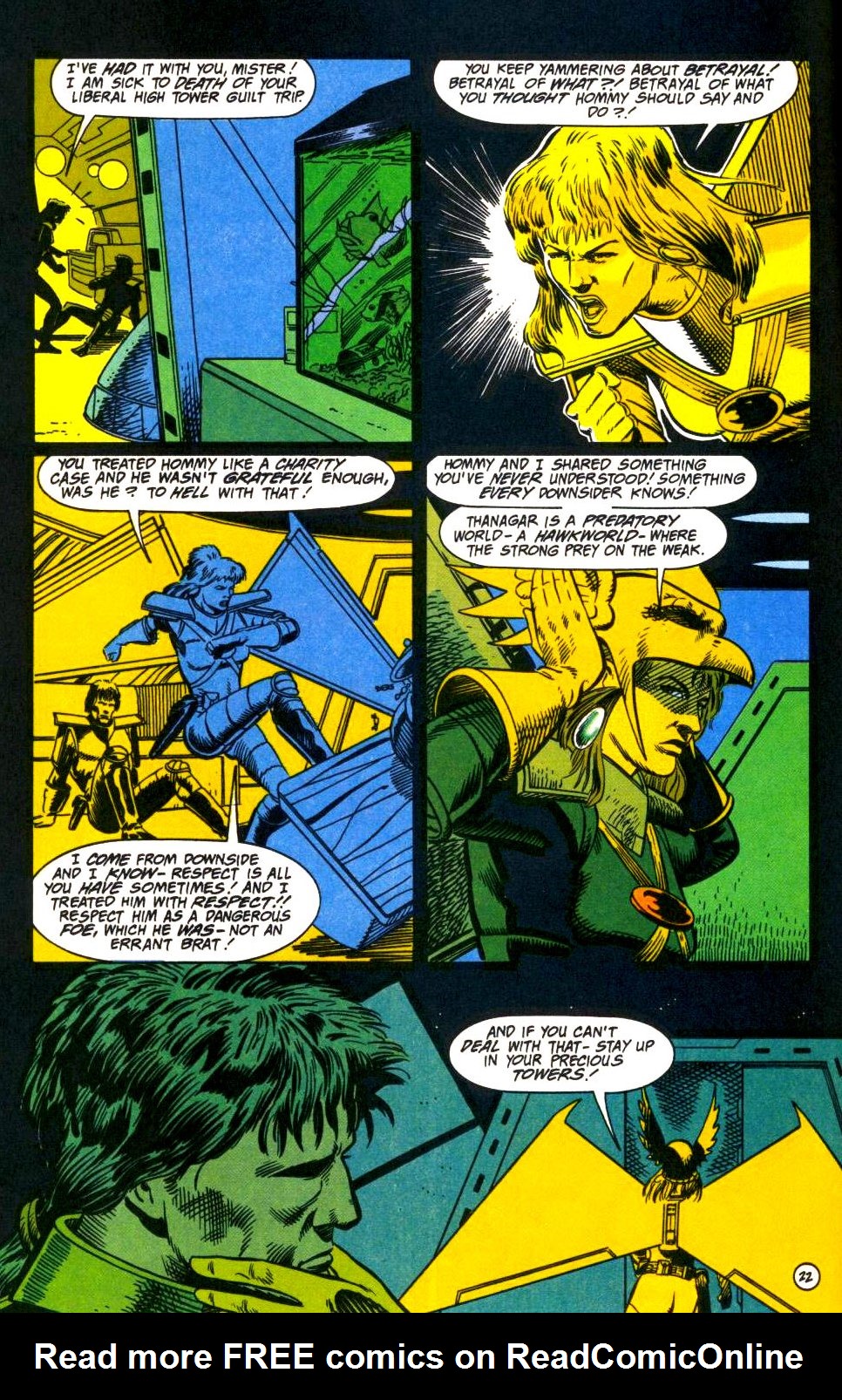 Read online Hawkworld (1990) comic -  Issue #1 - 23