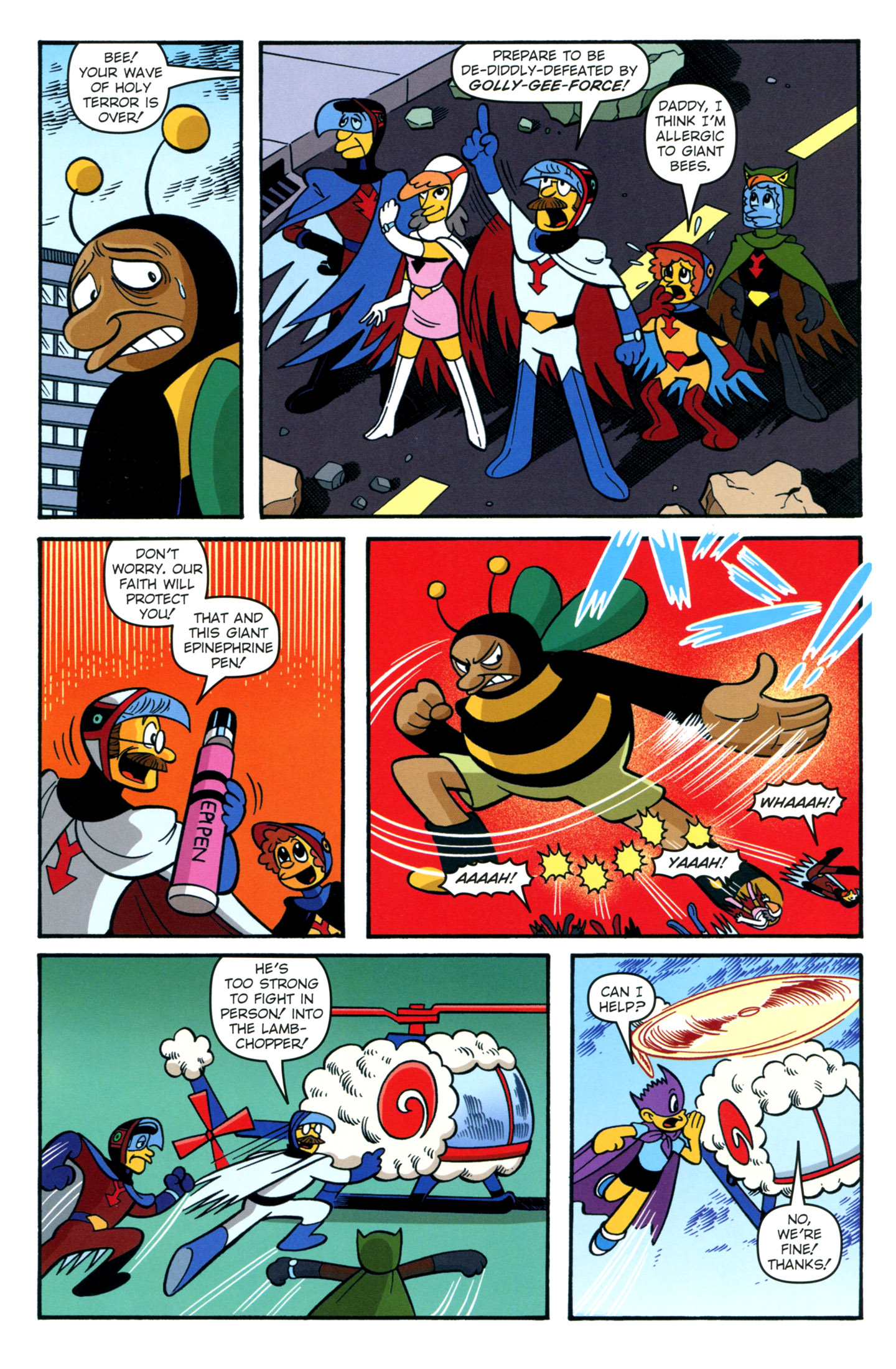 Read online Bongo Comics Presents Simpsons Super Spectacular comic -  Issue #16 - 11
