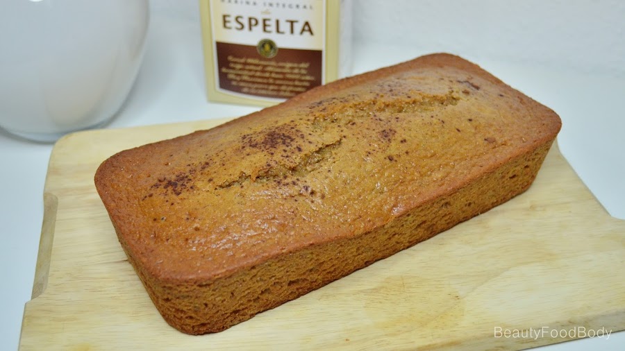 receta recipe bizcocho limon healthy fit espelta integral