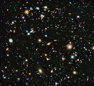 Imagem em alta-resolução do HUDF HUDF, Universo, Cosmos, Galáxias, Estrelas, Astronomia