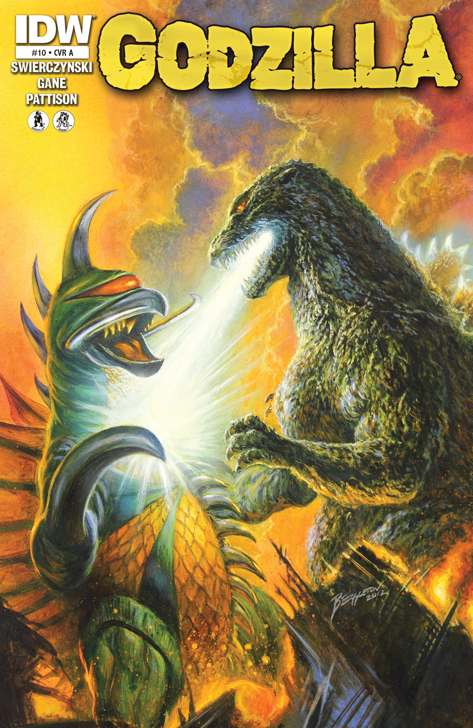 Read online Godzilla (2012) comic -  Issue #10 - 1