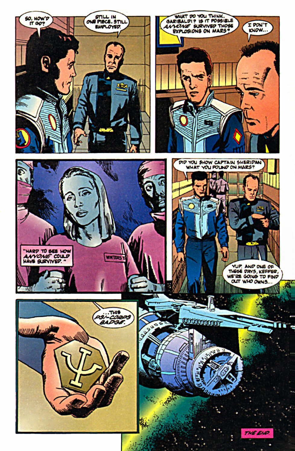 Read online Babylon 5 (1995) comic -  Issue #8 - 25