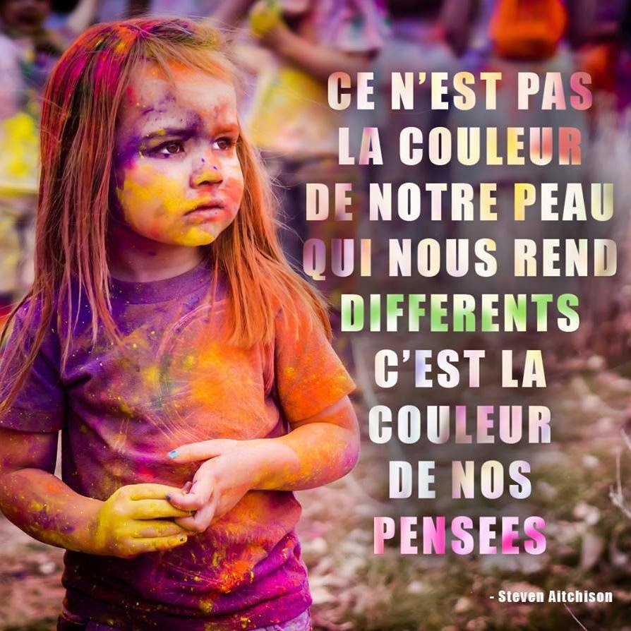 La Page des Plaisirs Partagés Citation contre le racisme