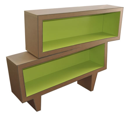galicia cool magazine: Creativos muebles de diseño fabricados con cartón.