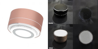 Jual Souvenir Bluetooth Speaker Bahan Alumunium Kode BTSPK06