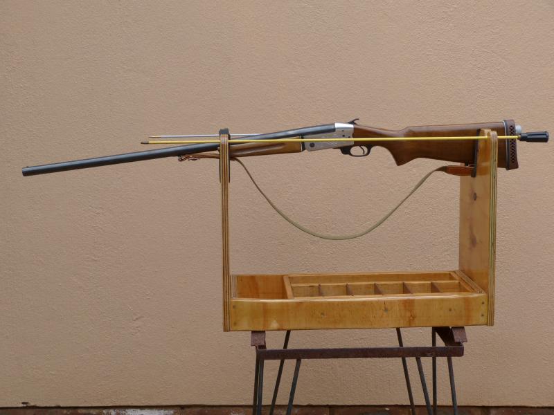 Ballistic Hunter Homemade Rifle Cleaning Stand