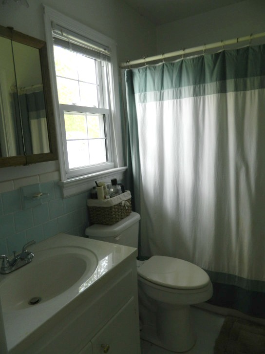 Real Inspired: Paper Napkins Become Bathroom Art