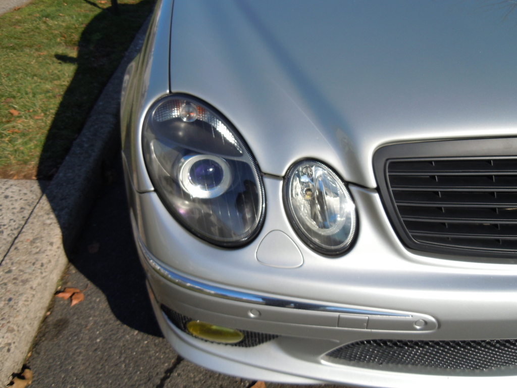 HID ILLUSIONZ Mercedes W211 Projector Clear Lens Swap & Housing