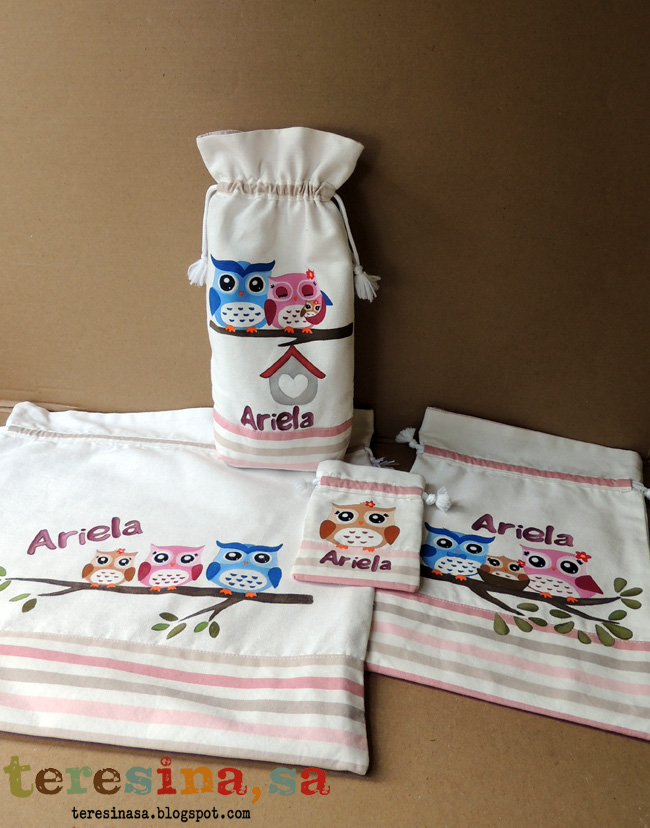 Conjunto de bolsas para bebé