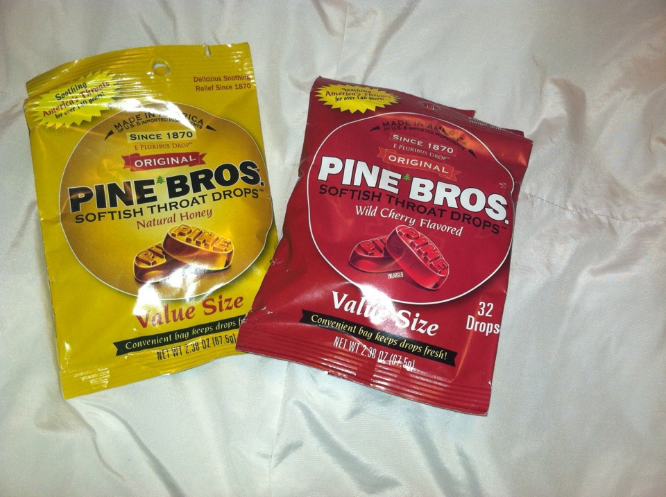 MamaBreak Pine Bros. Softish Throat Drops