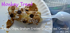 Graham Cracker Banana Recipe on a Stick