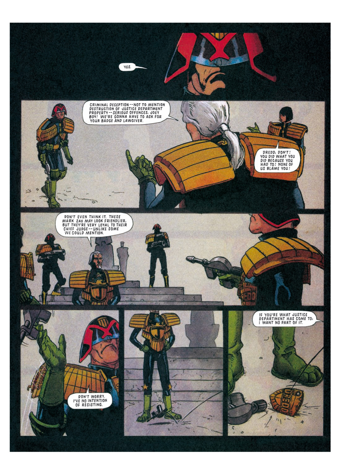 Read online Judge Dredd: The Complete Case Files comic -  Issue # TPB 21 - 132