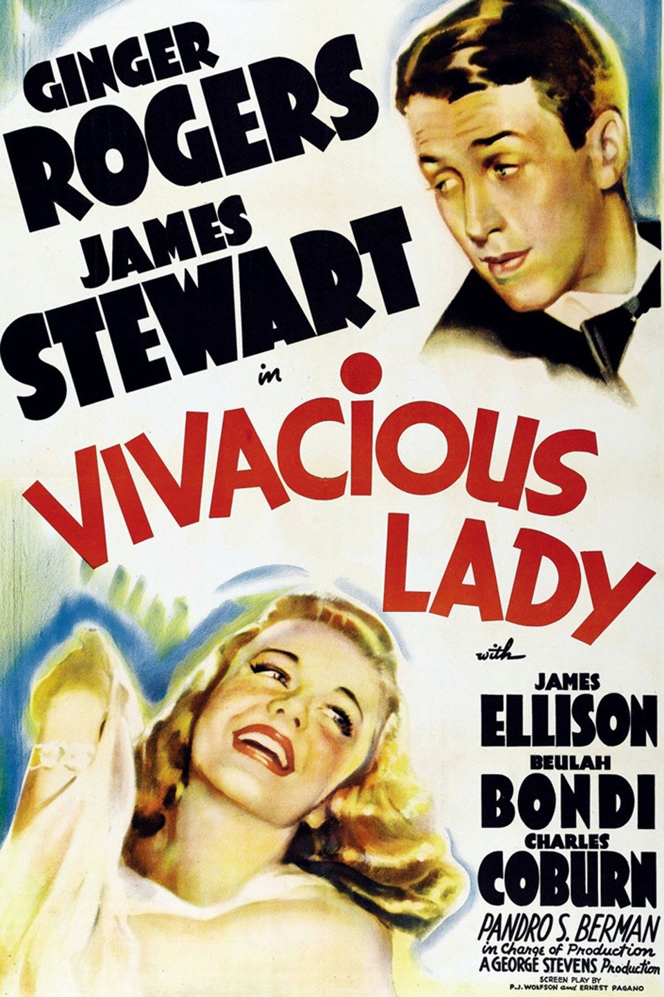Film Alert 101 On Dvd A Shout Out For Vivacious Lady George Stevens Usa 1938 And A Song By Ginger Rogers