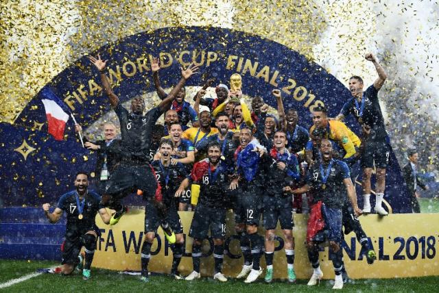 Copa Mundial de la FIFA Rusia 2018, El Fin: Francia, el nuevo rey mundial: ¡son los campeones en Rusia!