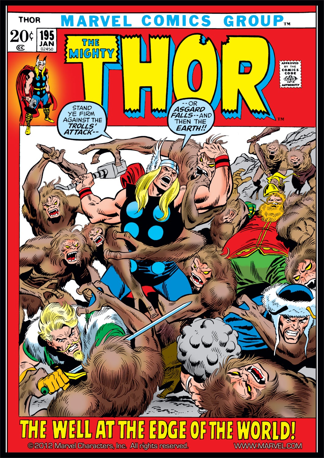 Read online Thor (1966) comic -  Issue #195 - 1