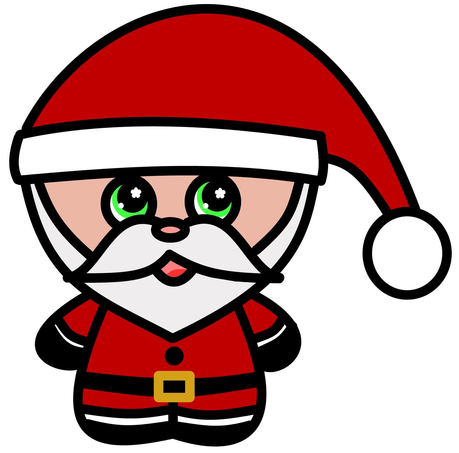 How To Draw Cartoons: Chibi Santa