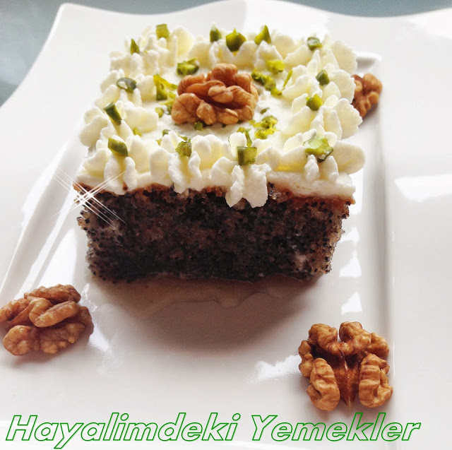 Çıtır pasta ( Haşhaşlı Tatlı ) Resimli Yemek Tarifleri Hayalimdeki