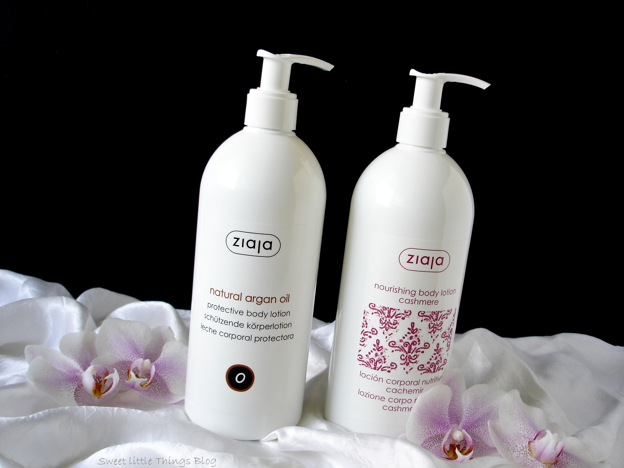 Ziaja Body Lotions, Argan Oil & Cashmere REVIEW Sweet little Things