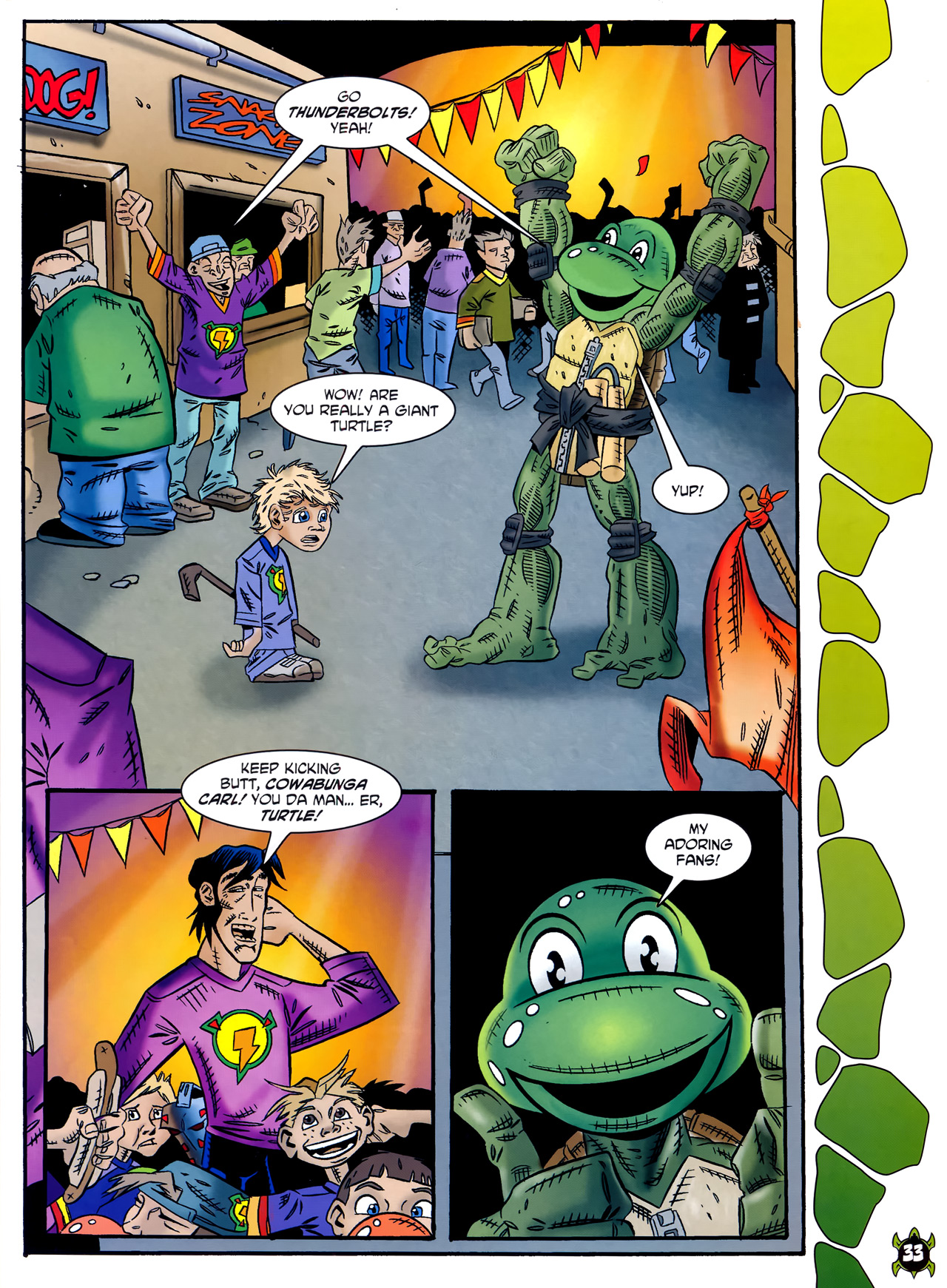 Read online Teenage Mutant Ninja Turtles Comic comic -  Issue #4 - 27
