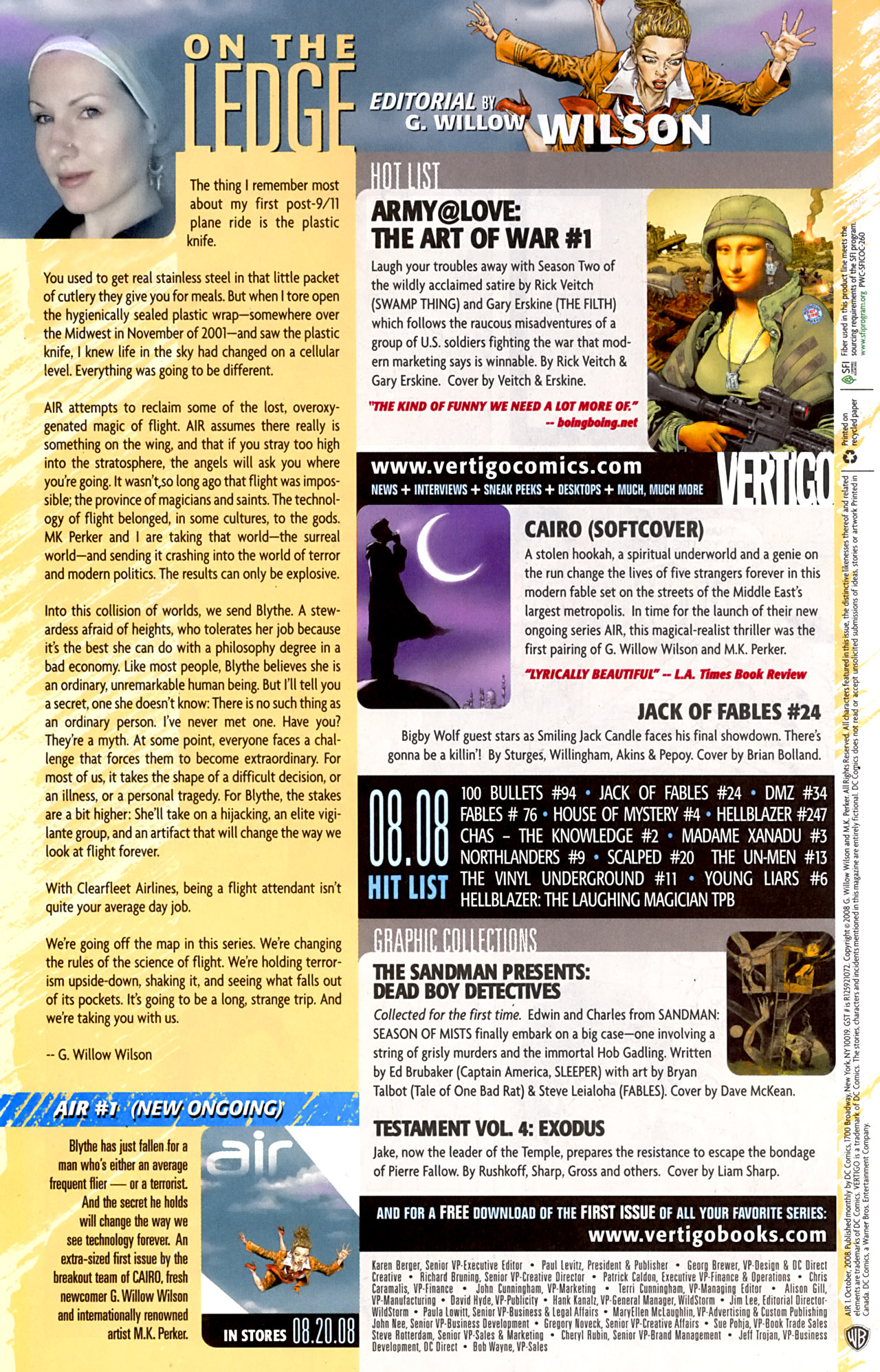 Read online Air comic -  Issue #1 - 35