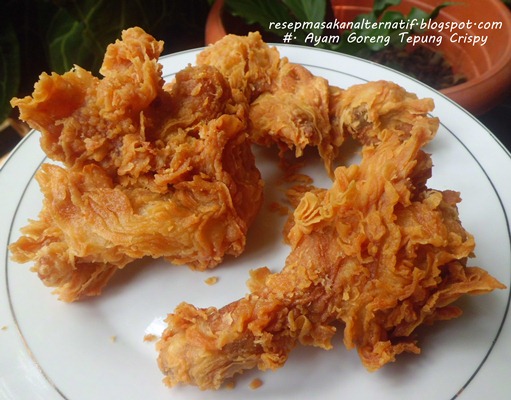 Resep Ayam Goreng Tepung Bumbu Ala KFC