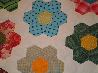 LAS CHICAS DE OURENSE: JARDÍN DE LA ABUELA EN COLCHA